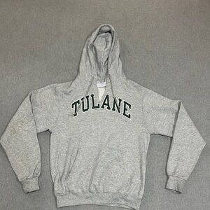 Womens Champion Tulane Hoodie Size S